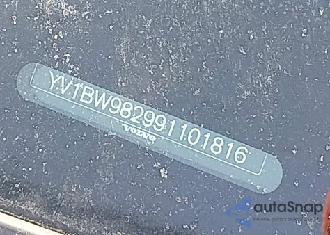 2009 Volvo V70 3.2 z USA, uszkodzony, nr VIN YV1BW982991101816